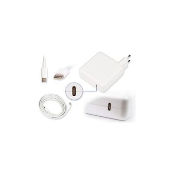 Retro Apple MacBook 87W USBPD Type-C Şarj Adaptör