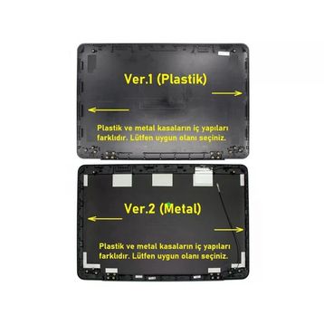Retro Asus F554LA-NH71 Versiyon 1 Plastik Lcd Cover Kapak