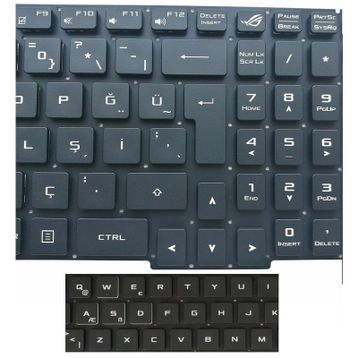 Retro Asus FX73VD Klavye