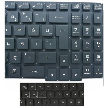 Retro Asus FX753V Klavye