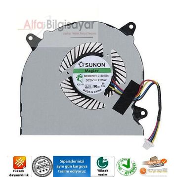 Retro Asus N550JX Uyumlu Fan