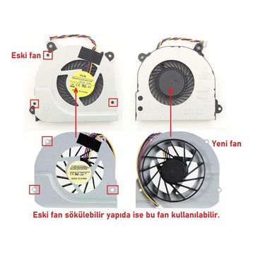 Retro Casper CNL-I460-4K35P Versiyon 3 Uyumlu Fan