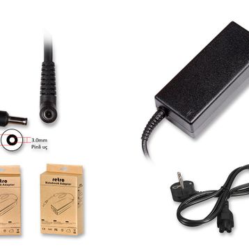 Retro Dell 65W Pinli Uç Notebook Adaptör