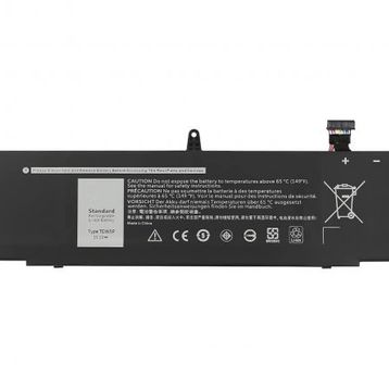 Retro Dell Alienware 13 R3 TDW5P Notebook Bataryası