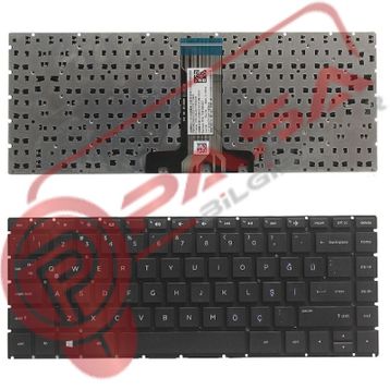 Retro Hp 933315-001 933315-141 Siyah Uyumlu Klavye