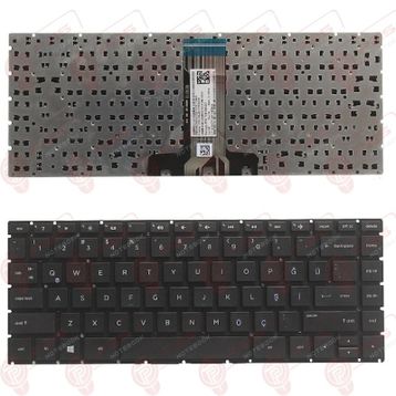 Retro Hp 933315-001 933315-141 Siyah Uyumlu Klavye