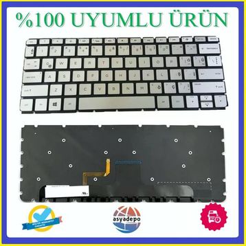 Retro Hp Envy X9Y46EA Işıklı Uyumlu Klavye