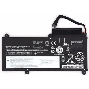 Retro Lenovo 45N1752 Notebook Batarya