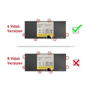 Retro Lenovo Ideapad Yoga 11 Yoga 11S L11M4P13 Notebook Bataryası