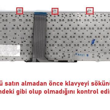 Retro MSI GE60 0ND-412XTR V2 Uyumlu Klavye