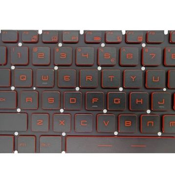 Retro MSI GE62 7RE-842XTR Kırmızı Işıklı Uyumlu Klavye