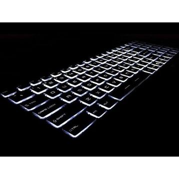 Retro MSI GP62M 7REX Siyah Işıklı Uyumlu Klavye