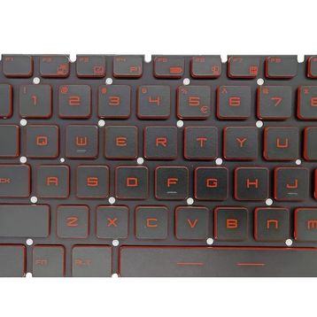 Retro MSI PE70 7RD Kırmızı Işıklı Uyumlu Klavye