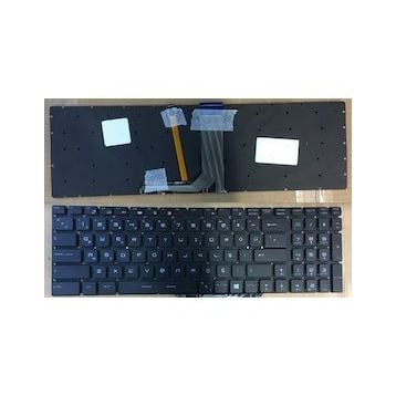 Retro MSI WT72 2OK Siyah Uyumlu Klavye