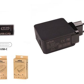 Retro RNA-UTC42 30W USB-C PD + 12W USB 2-in-1 Adaptör