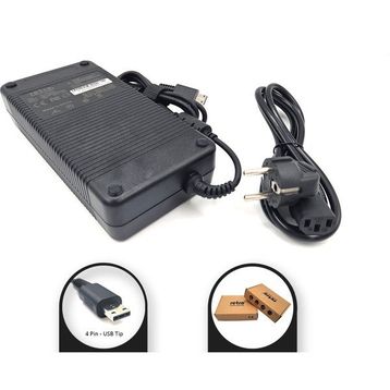 Retro RPA-AC344 MSI 19.5V 16.92A 330W 4 Pin USB Tip Notebook Adaptör