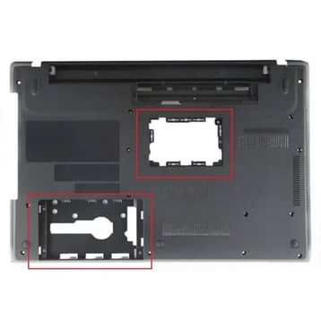 Retro Sony Vaio SVE151J11M Siyah V1 Alt Kasa