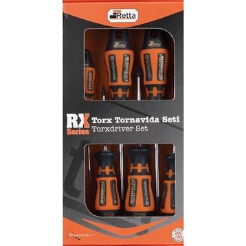 Retta RXT6000 Turuncu Siyah Tornavida