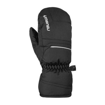 Reusch Alan Mitten Çocuk Siyah Kayak Eldiveni