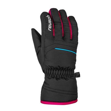 Reusch Alan Siyah/Pembe Çocuk Kayak Eldiveni