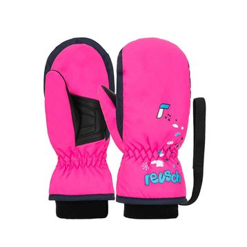 Reusch Mitten Koyu Pembe Çocuk Kayak Eldiveni