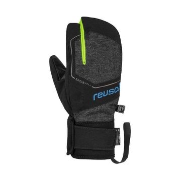 Reusch Torby R-Tex XT Üç Parmak Gri Sarı Kayak Çocuk Eldiveni