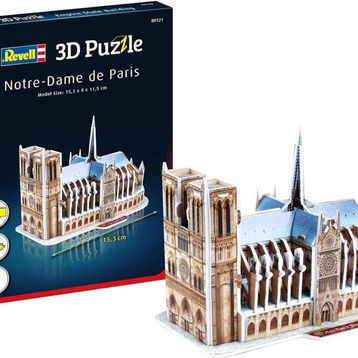 Revell 00121 Notre Dame 3D Mini Puzzle