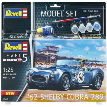 Revell 07669 Model Kit 62 Shelby Cobra Maket