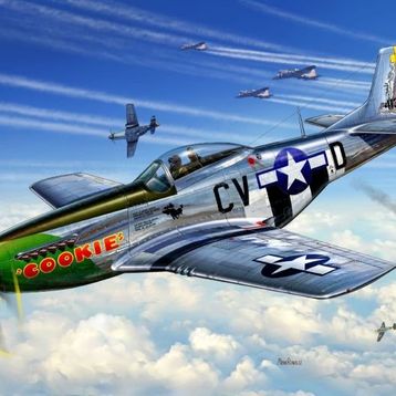 Revell 1-72 P-51D Mustang Uçak Maket Seti