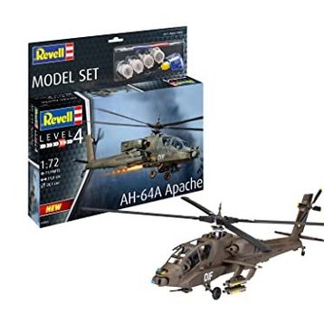 Revell 1:144 Ölçek AH-64D Longbow Apache Maket Helikopter