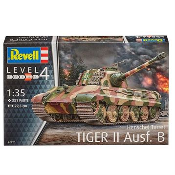 Revell 1:35 Tiger II Ausf. B 03249 Maket Seti
