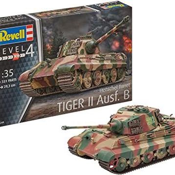 Revell 1:35 Tiger II Ausf. B 03249 Maket Seti