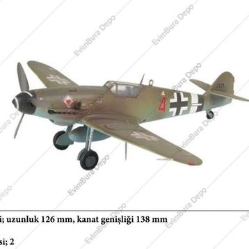 Revell 64160 Messerschmitt BF-109 Maket Seti