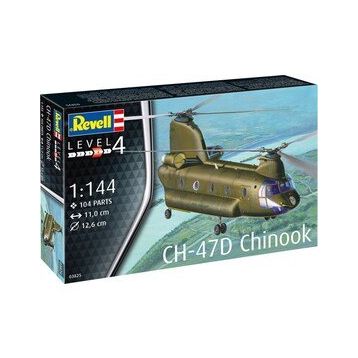 Revell CH-47D 1:144 Chinoo Maket