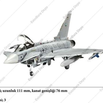 Revell Eurofighter Typhoo 64282 Maket M.Set