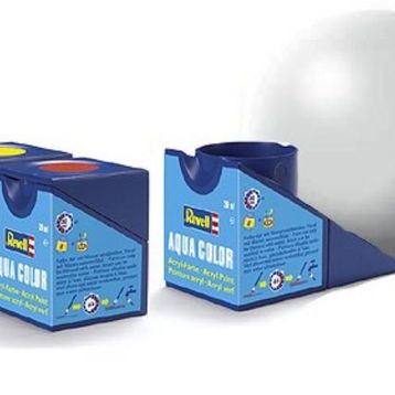 Revell Su Bazlı Light Grey Silk Maket Boyası