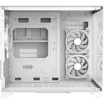 Revenge Nova RGB 3 Fanlı Beyaz Micro ATX Gaming Bilgisayar Kasası