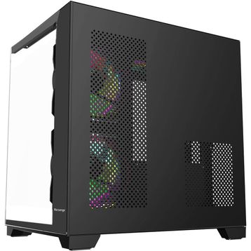 Revenge Nova RGB 3 Fanlı Siyah Micro ATX Gaming Bilgisayar Kasası