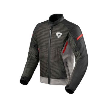 Revit Torque 2 Gri Kırmızı Motosiklet Montu