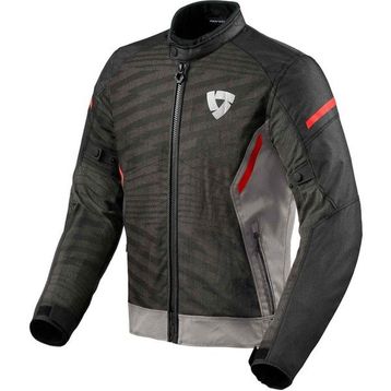 Revit Torque 2 Gri Kırmızı Motosiklet Montu