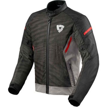 Revit Torque 2 Gri Kırmızı Motosiklet Montu