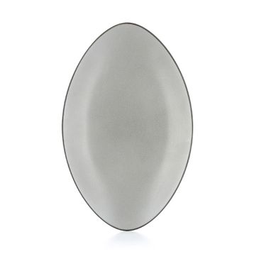 Revol Equinoxe Gri 35 cm Oval Tabak