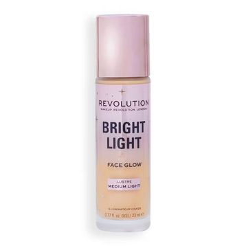 Revolution Bright Light Face Glow 4 in 1 Medium Light Işıltılı Fondöten