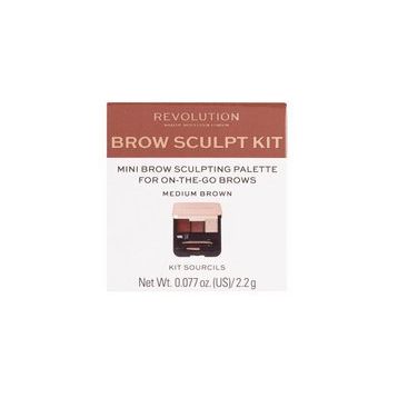 Revolution Brow Sculpt Kit Medium Kaş Kiti