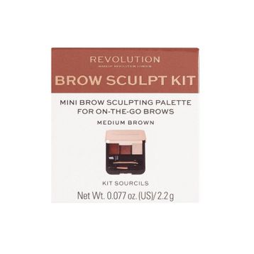 Revolution Brow Sculpt Kit Medium Kaş Kiti