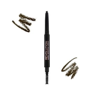 Revolution Duo Brow Pencil Medium Brown Kaş Kalemi