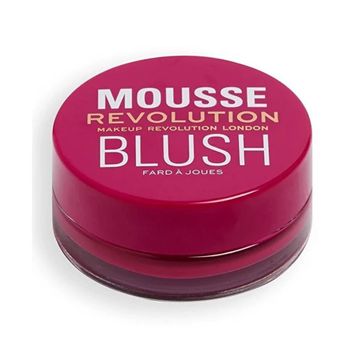Revolution Mousse Passion Deep Pink Doğal Görünüm ve Uzun Süre Kalıcı Etki Allık