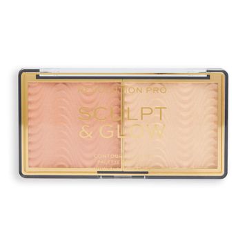 Revolution Pro Highlighter Sculpt Glow Light Medium 8 gr Palet