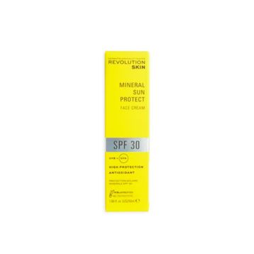 Revolution Skincare Çinko Oksitli UV Koruması E Vitamini Mineral SPF 30 50 ml Güneş Kremi