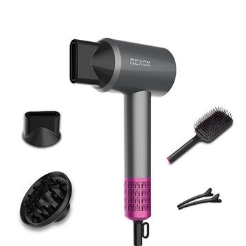 Rexon Super Power Gri Pembe Saç Kurutma Makinesi